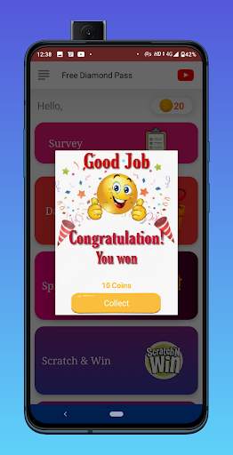 Win Free Diamonds Pass screenshot 4