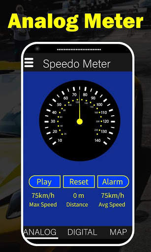 GPS Speedometer & Offline Odometer: Speed Tracker screenshot 1