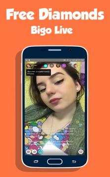 Free Bigo Live Diamonds tips screenshot 2