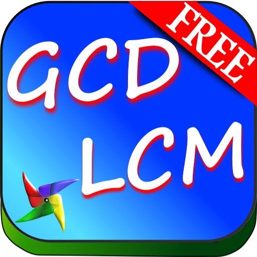 LCM GCD Calculator Prime Factor Math Numbers Lite 1.0