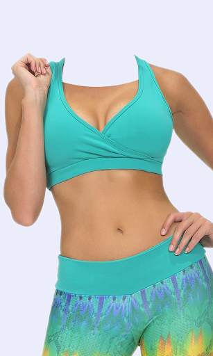 Fitness Girls Dresses Photo Suit Editor screenshot 1