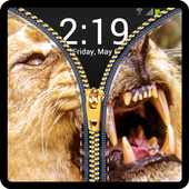 Lion zipper - fake icon