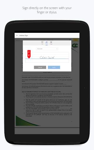 Adobe Sign screenshot 4