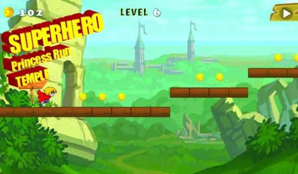 Superhero Princess Run Temple screenshot 9