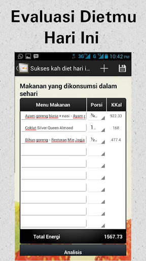 My Weight Loss Diet screenshot 7