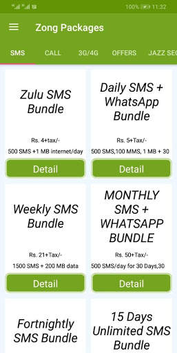 Zong Packages Free screenshot 1