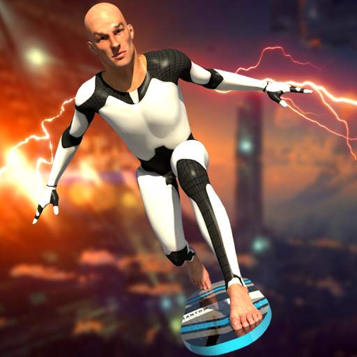 Flying Surfer Grand Robot Superhero : Crime Games 1.8