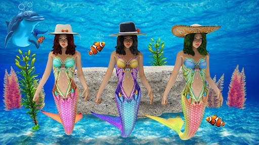 Mermaid Race 2020: Real Mermaid Simulator Games 3d screenshot 1