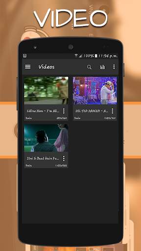 Music Mp3 Video Player 2017 screenshot 2