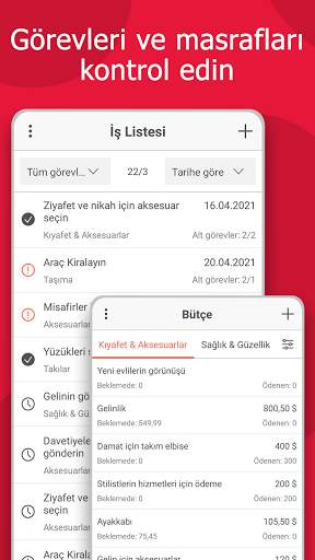 MyWed Düğün Planlayıcı screenshot 4