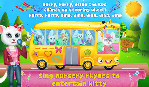 Kitty's School Trip : Cute Kitty Games screenshot 2