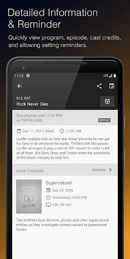 TV Listings & Guide Plus screenshot 4