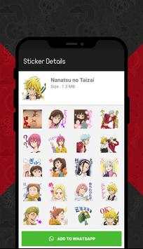Anime Stickers for WhatsApp (WAStickerApps) screenshot 2