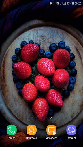 Strawberry Wallpaper 14 تصوير الشاشة