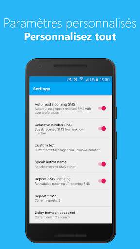 Lecteur de SMS screenshot 3