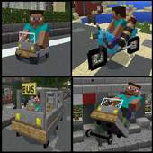 MOD Vanilla Vehicles MCPE 1.0