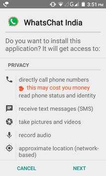 WhatsUp Messenger screenshot 2
