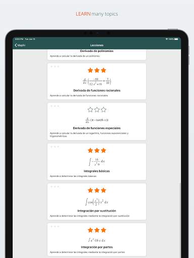 Maphi - La App de matemáticas screenshot 10