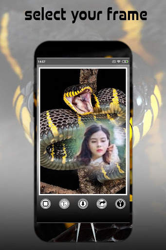 Snake Photo Frame screenshot 3