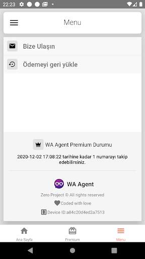 WA Agent-Whatsapp için Çevrimiçi,son görülme takip screenshot 7