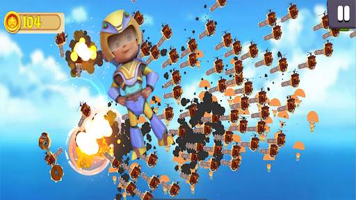 Vir the robot boy : Hing blast latest game screenshot 4