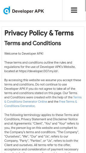 Developer APK screenshot 3