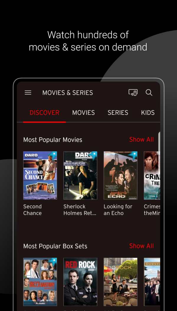 Virgin TV Anywhere Ireland screenshot 4