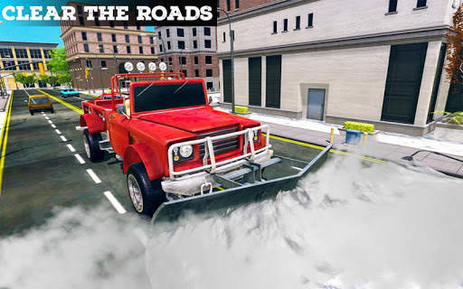 Snow Blower Games Truck Driver Simulator screenshot 4