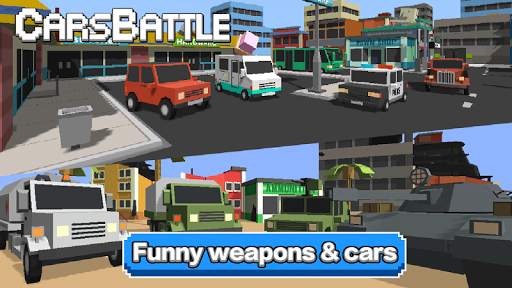 Tanks VS Cars Battle screenshot 5