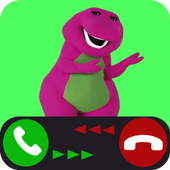 fake call from barney prink icon