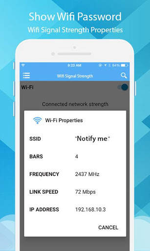عرض مفتاح كلمة مرور Wifi: مكتشف مفتاح WiFi 3 تصوير الشاشة