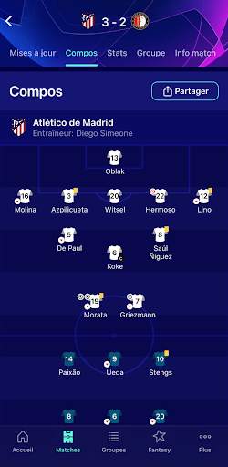 UEFA Champions League officiel screenshot 5