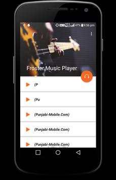 Froster Music Player screenshot 1
