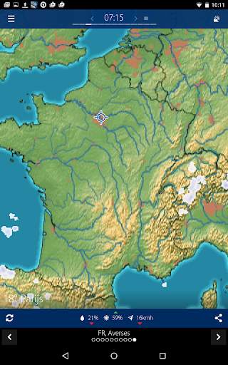 Meteox.fr - radar de pluie screenshot 10