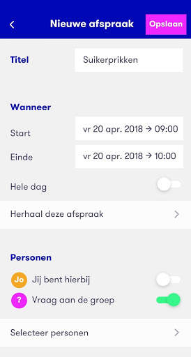 Fello – gratis familie agenda voor mantelzorgers screenshot 21