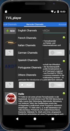 TVS player free: organized IPTV player screenshot 6