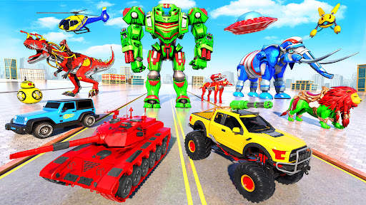 Monster Hero War Robot Games screenshot 2