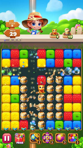 Sweet Garden Blast Puzzle Game screenshot 8