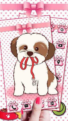 Cute Dog Themes Live Wallpapers screenshot 3