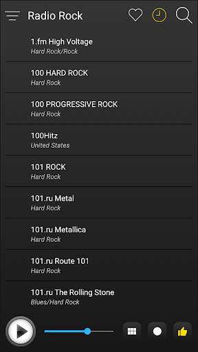 Rock Radio Stations Online - Rock FM AM Music screenshot 4