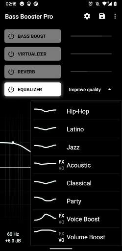Bass Booster - Music Equalizer screenshot 2