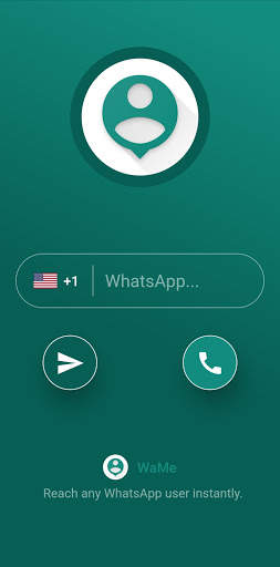 WaMe - Instant WhatsApp screenshot 1