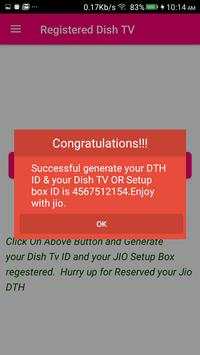Free Jio Dish TV Registration screenshot 2