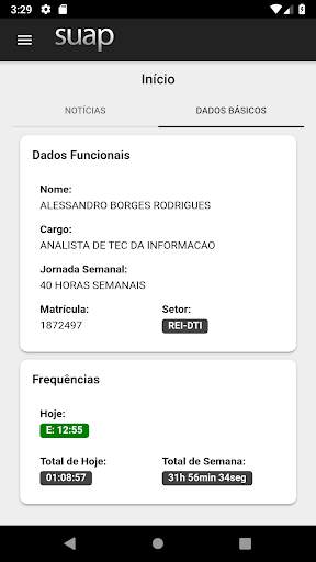 SUAP Mobile - IFTO screenshot 2