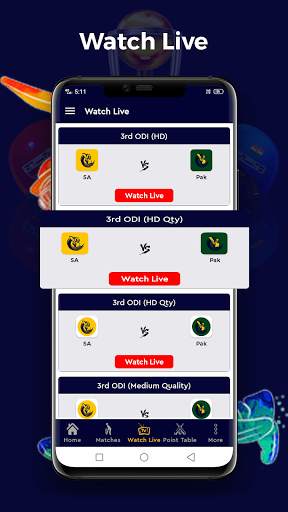 Cricket Live - Live Cricket Score & Streaming screenshot 2