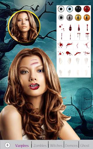 Halloween Face Photo Editor screenshot 4