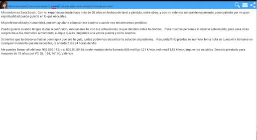 Tarot de Sara Bosch Vidente screenshot 4