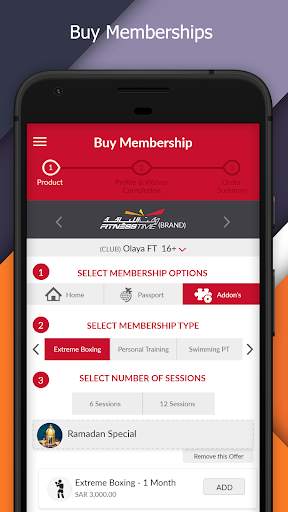 FitnessTime App screenshot 5