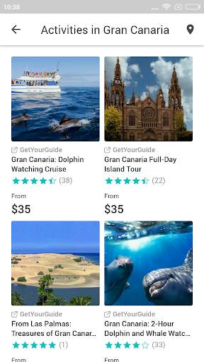 Gran Canaria Travel Guide in English with map screenshot 4