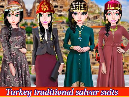 WORLD FASHION Tour Girl Dressup-All Country Dress screenshot 6